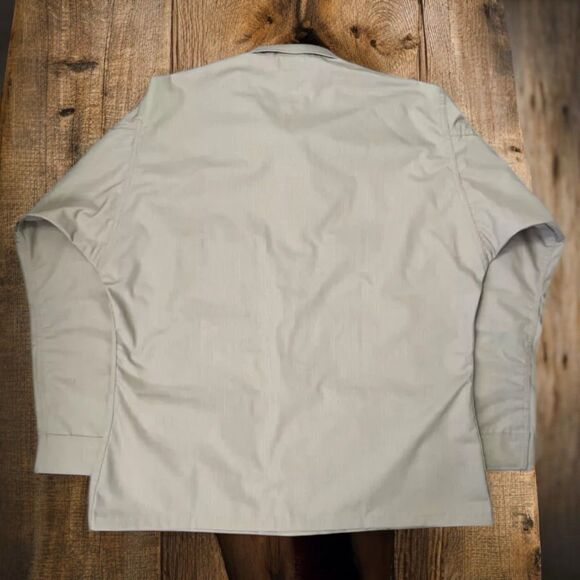 Tru-Spec Tactical Shirt L Khaki Canvas 4 Pocket Utility Button Up Uniform NWT - Picture 2 of 4